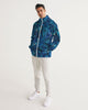 Floliage blue dream Men's Windbreaker