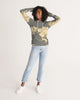 Chinese Print Grey Women's Hoodie