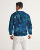 Floliage blue dream Men's Track Jacket