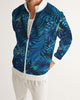 Floliage blue dream Men's Track Jacket