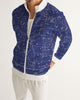 stars map blue Men's Track Jacket