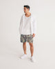 Newspaper Men's Jogger Shorts