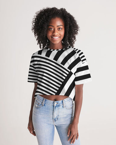 Strips Women's Lounge Cropped Tee