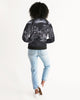 stars map black Women's Bomber Jacket