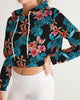 Tropical_1 Women's Cropped Hoodie