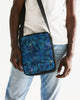 Floliage blue dream Messenger Pouch