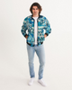 Tie Dye  snowflake Men's Bomber Jacket