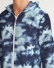 Tie Dye  dark blue Men's Windbreaker