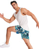 Tie Dye  snowflake Men's Jogger Shorts