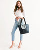 The Moon night Canvas Zip Tote