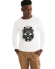 wolf black Men's Graphic Sweatshirt