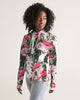 Rose Pattern Women's Hoodie