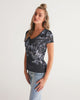 stars map black Women's V-Neck Tee