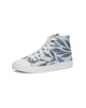 Water color leaves Women's Hightop Canvas Shoe