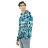 Tie Dye  snowflake Men's Hoodie