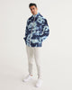 Tie Dye  dark blue Men's Windbreaker