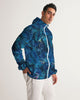 Floliage blue dream Men's Windbreaker