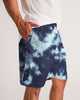 Tie Dye  dark blue Men's Jogger Shorts