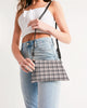 PINK PLAID Wristlet