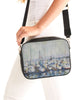 Oil painting boat Crossbody Bag