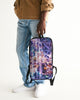 Tie Dye purple Slim Tech Backpack