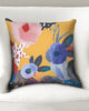 Flower painting Throw Pillow Case 18"x18"