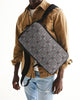 Leopard Print Slim Tech Backpack