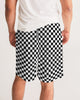 Checkerboard Men's Jogger Shorts