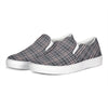 Words on Plaid Slip-On Canvas Shoe