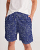 stars map blue Men's Jogger Shorts