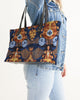 Gold garden ikat Stylish Tote