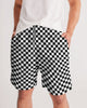 Checkerboard Men's Jogger Shorts