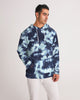 Tie Dye  dark blue Men's Hoodie