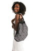 Leopard Print Canvas Drawstring Bag