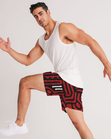 Red season Men's Jogger Shorts